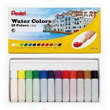 Pental Water Color 24 Colors/6ml HTP - 24 - Multi Colors The Stationers